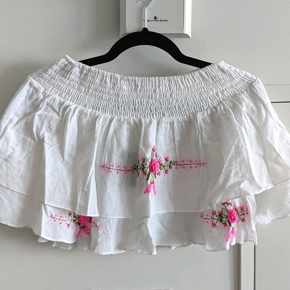 Embroidered skirt and top coord (two piece) - Picture 4 of 6